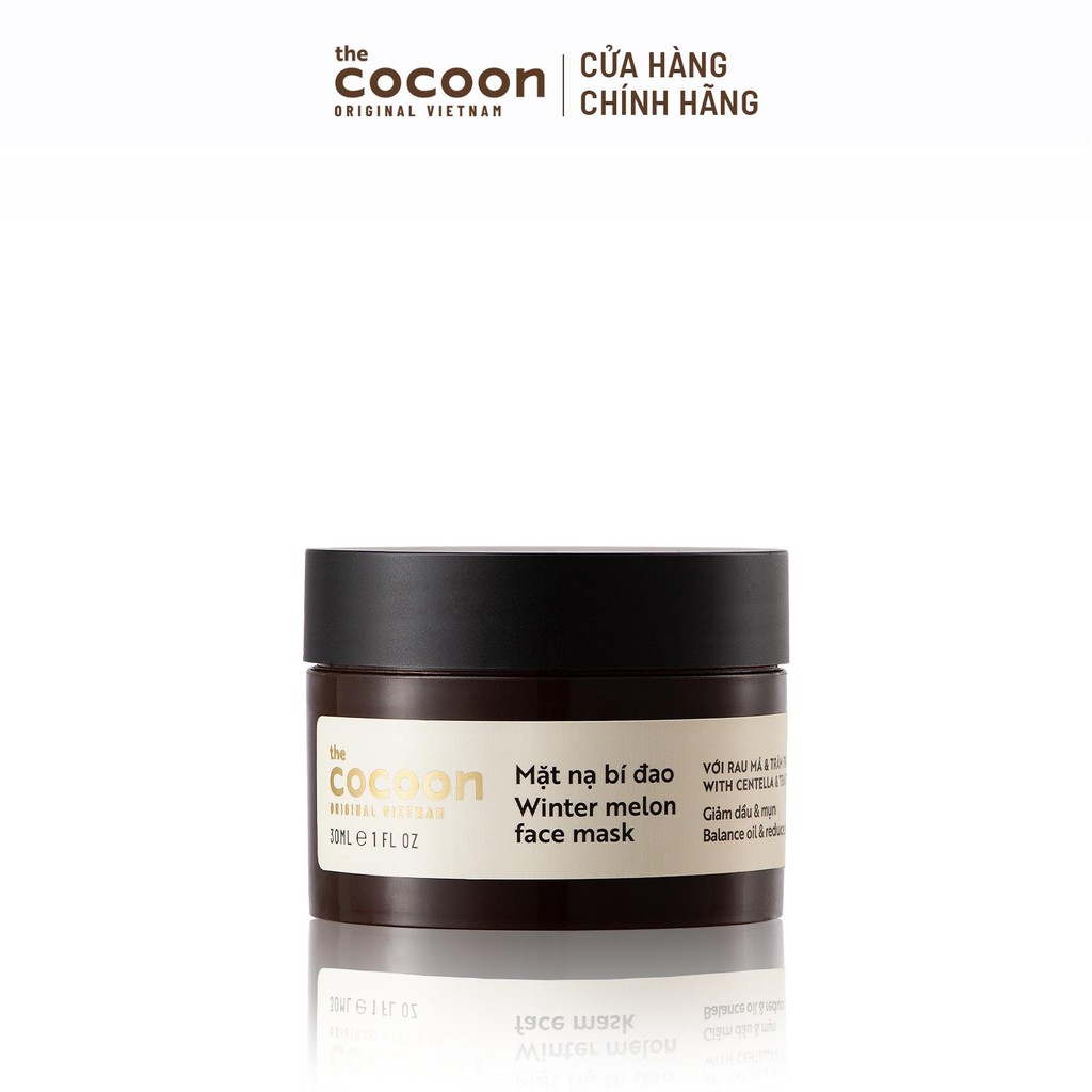 Mặt Nạ Bí Đao The Cocoon Winter Melon Face Mask 30Ml
