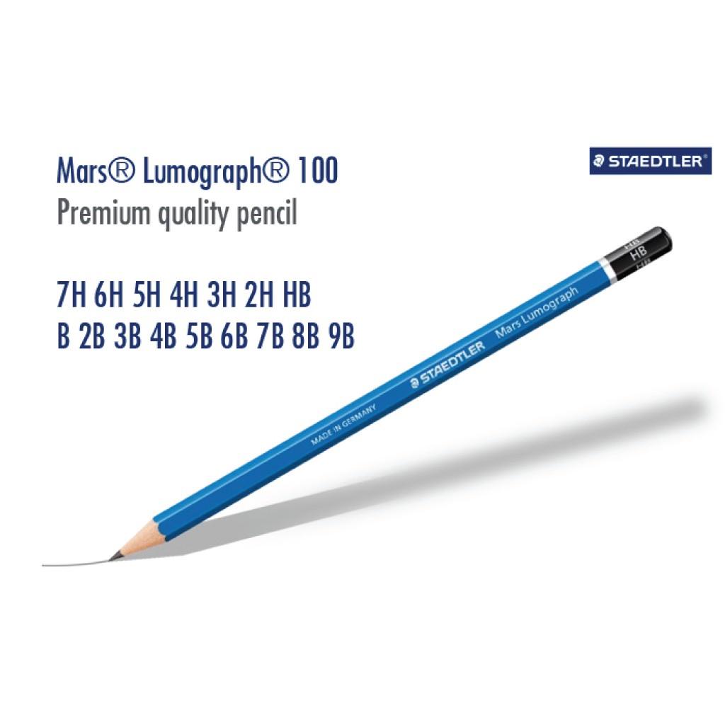 Bút chì phác thảo Staedtler Mars Lumograph 100
