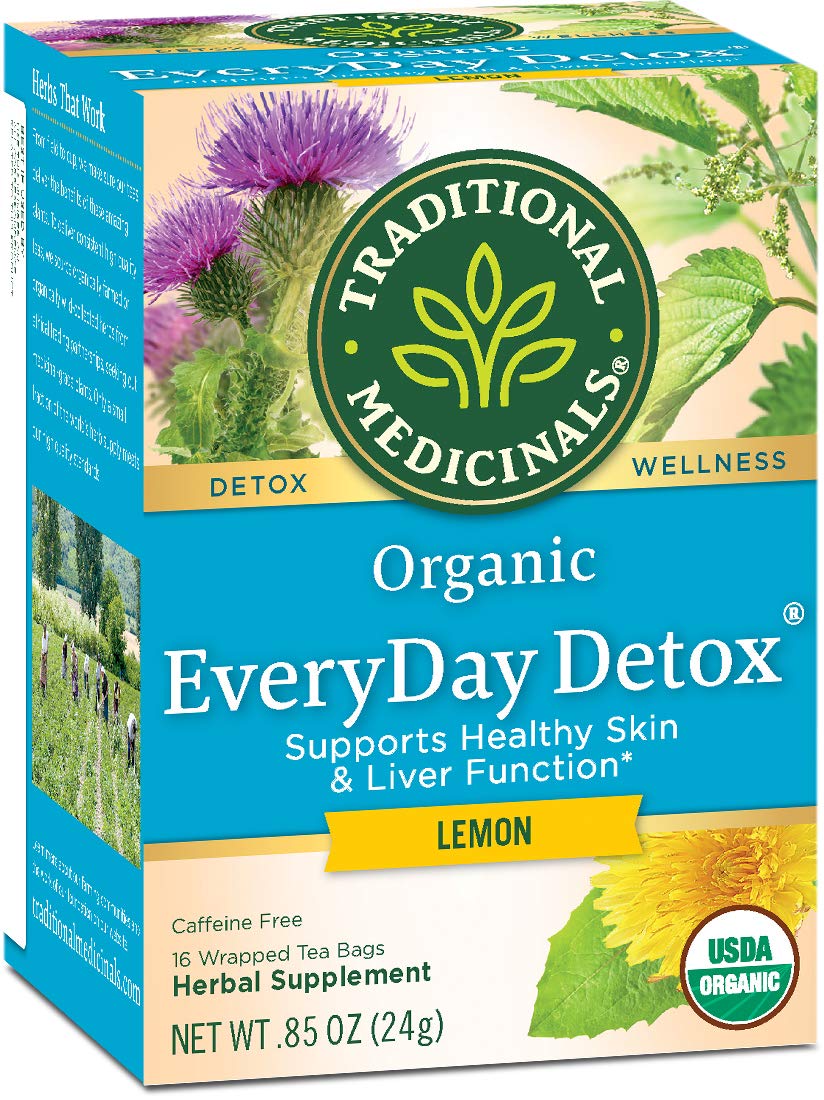 Traditional Medicinals, Everyday Detox Tea Dandelion, 16 tea bags