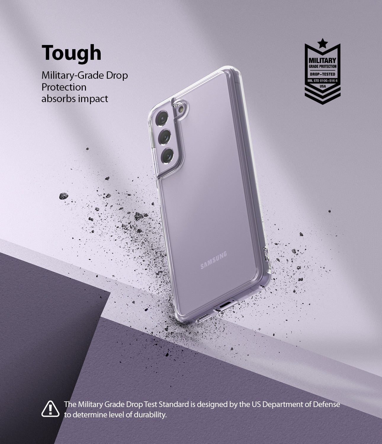 Ốp lưng Galaxy S21 FE Ringke Fusion - Nhập khẩu Hàn Quốc