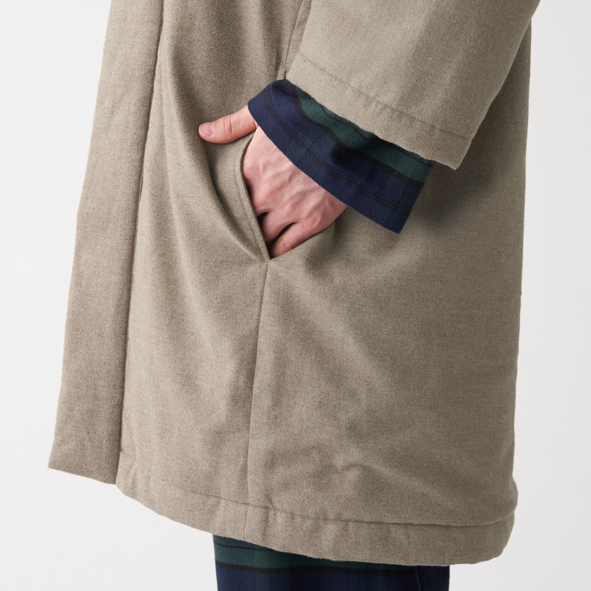 ÁO KHOÁC HANTEN VẢI FLANNEL