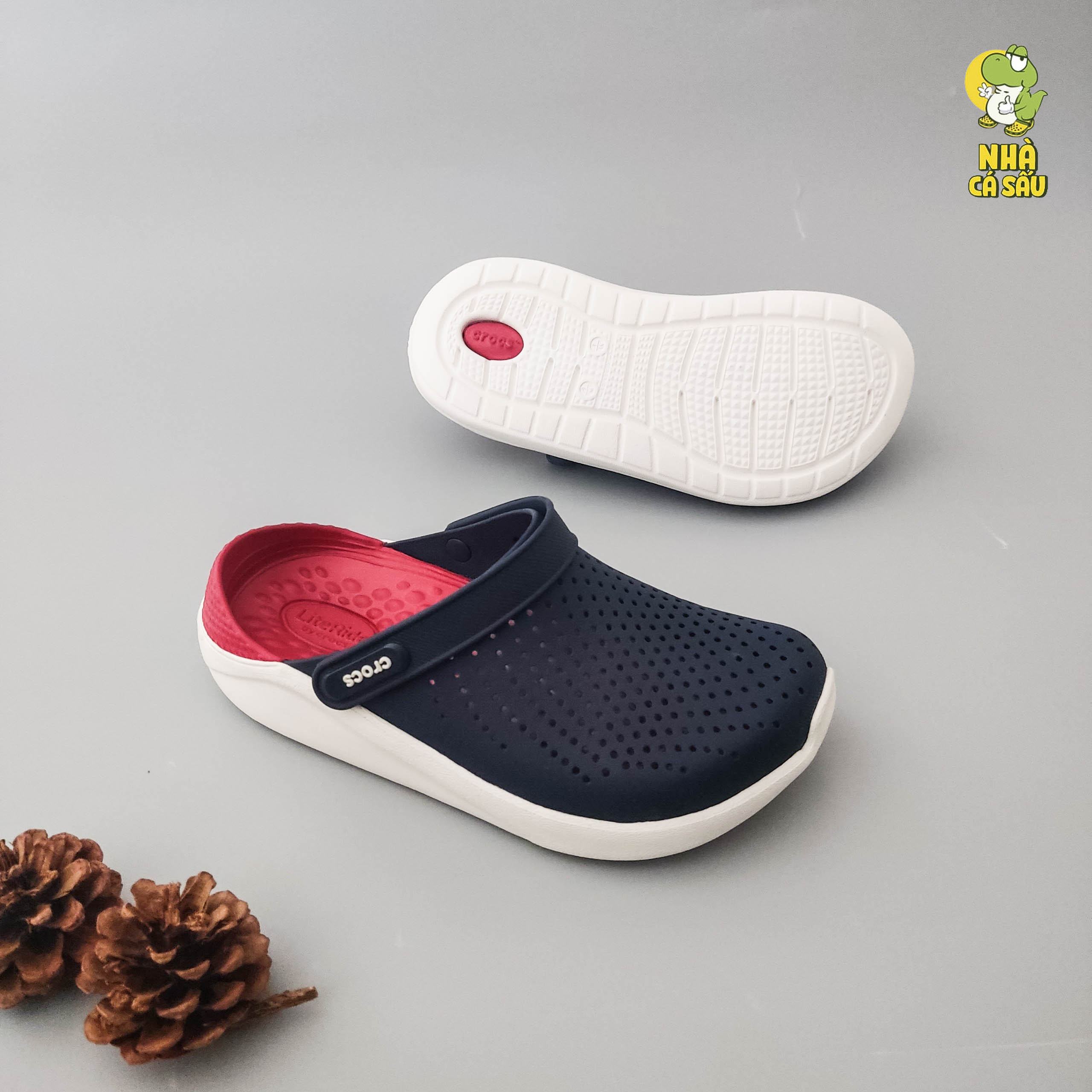 Dép sục croos literide nam nữ cao cấp, dép nam nữ - Nhà Cá Sấu.