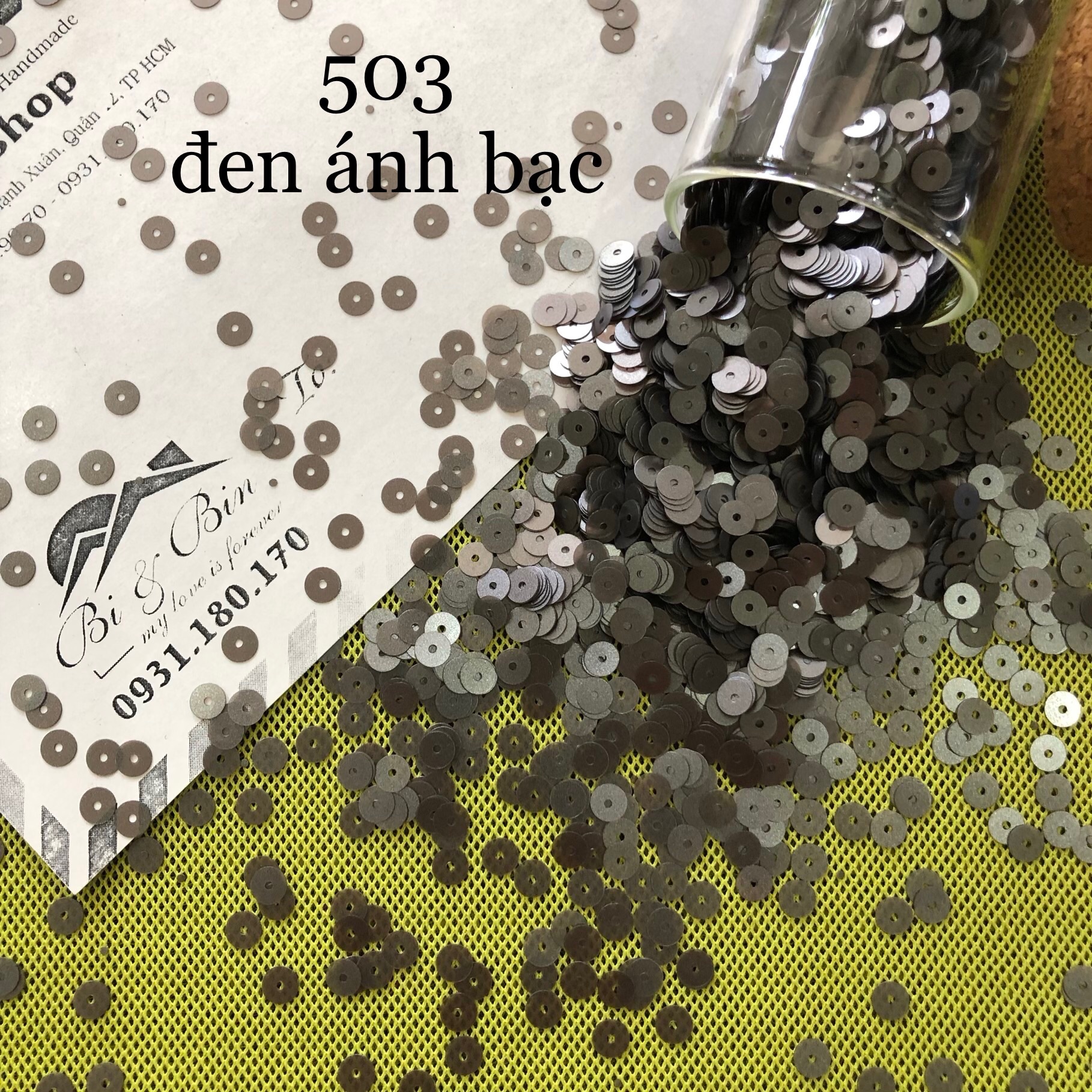 Kim Sa Vảy Cá (Phẳng) 5mm