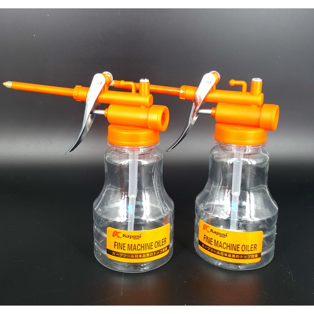 [HCM][Hàng chính hãng] Bình xịt dầu nhớt Kapusi 300ml đầu vòi phun bằng đồng