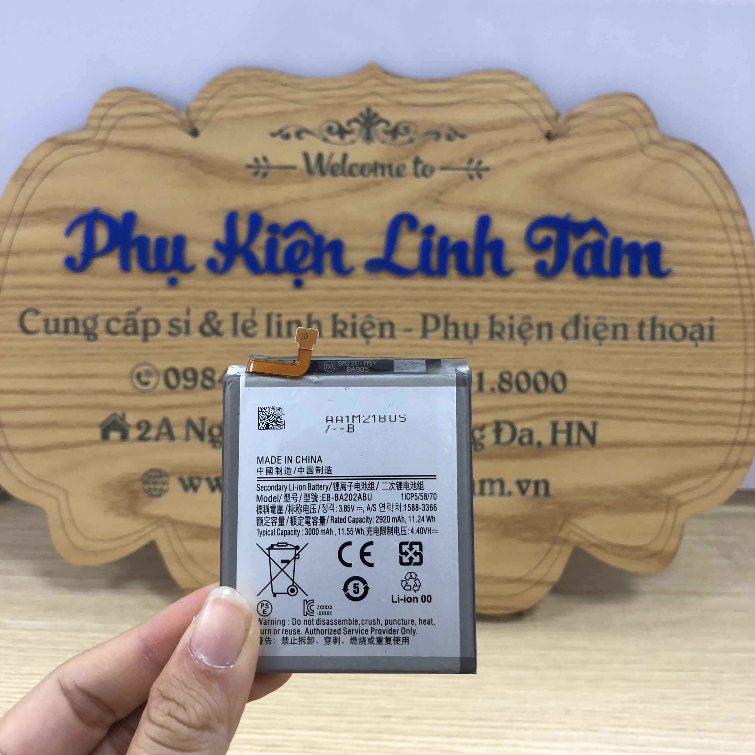 Pin Samsung A20E , A202 EB- BA202ABU - New
