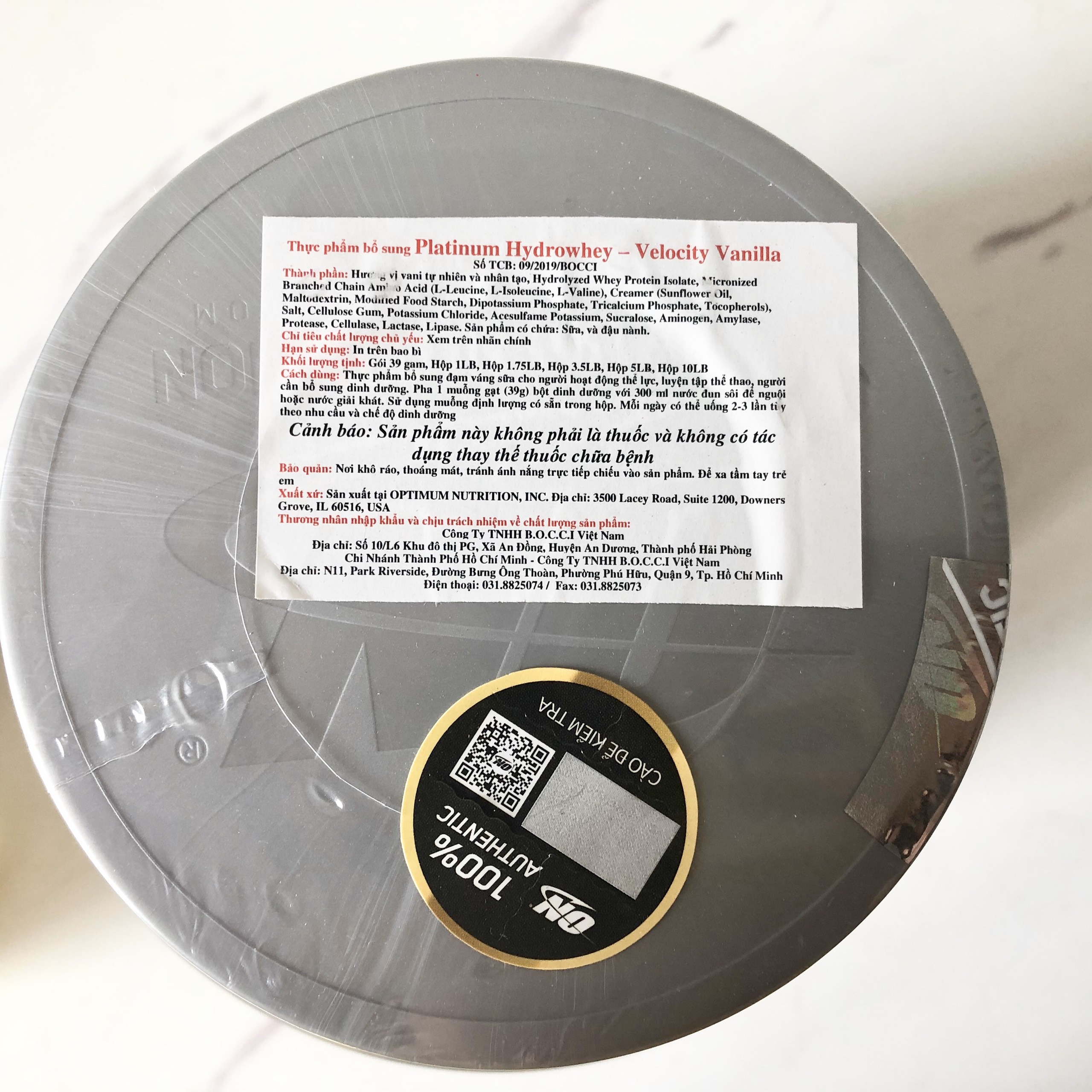 PLATINUM HYDROWHEY - 3,5lbs [FREE SHAKER]
