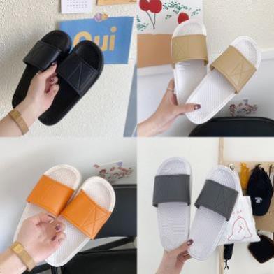 Dép quai ngang cao su dẻo ulzzang