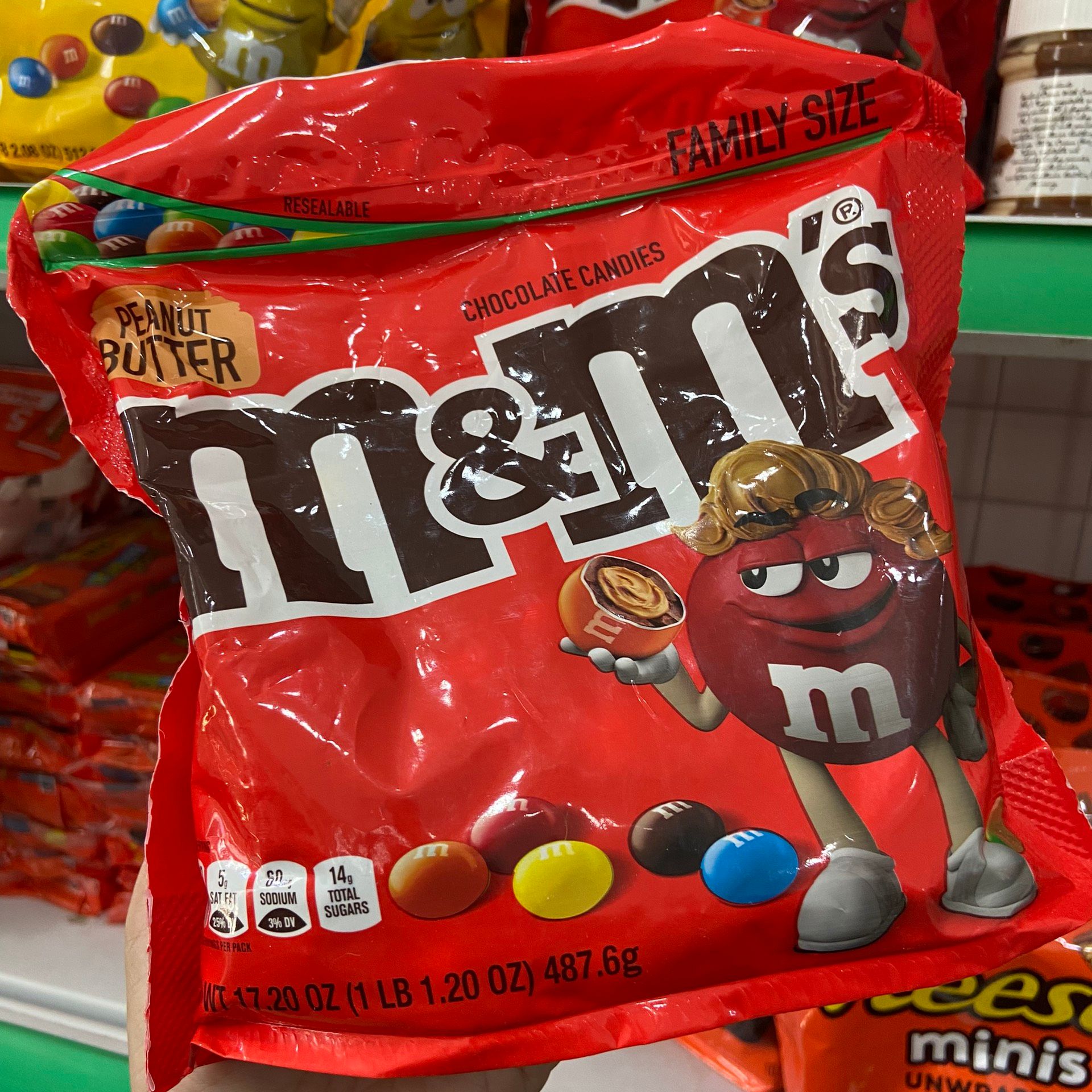 Socola M&M của Mỹ gói 512g