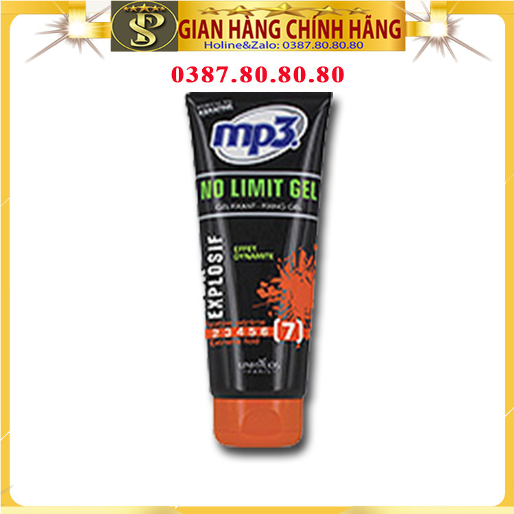 Gel vuốt tóc nam, Gel vuốt tóc nữ Mp3 cao cấp pháp/ Gel mềm giữ nếp tóc, tạo phồng, giữ nếp, không bết dính - Sáp vuốt tóc nam nữ MP3, Wax vuốt tóc nam/ Store Pro