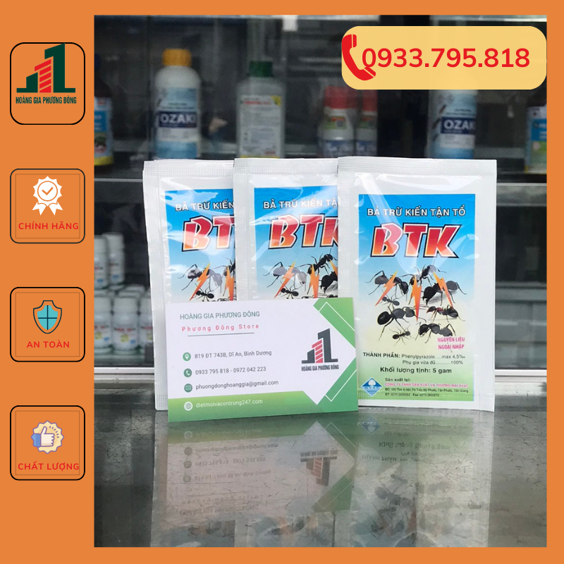 Bả diệt kiến BTK - diệt kiến cả tổ