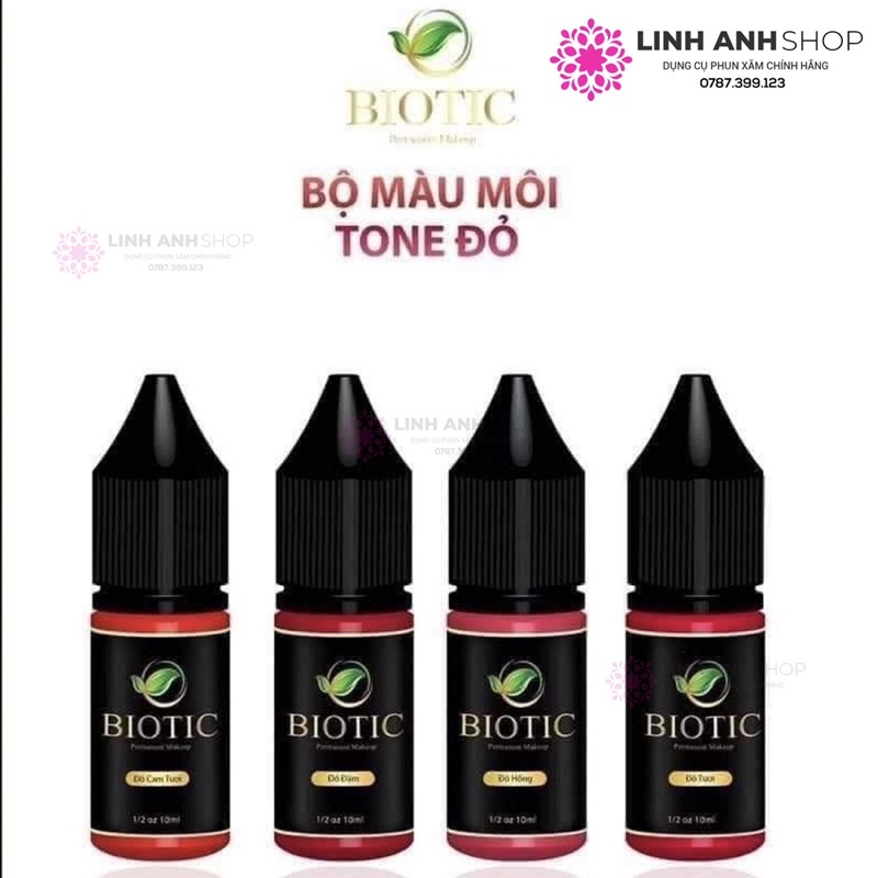 Mực Biotic Mới Bong Đậm Phun Xăm