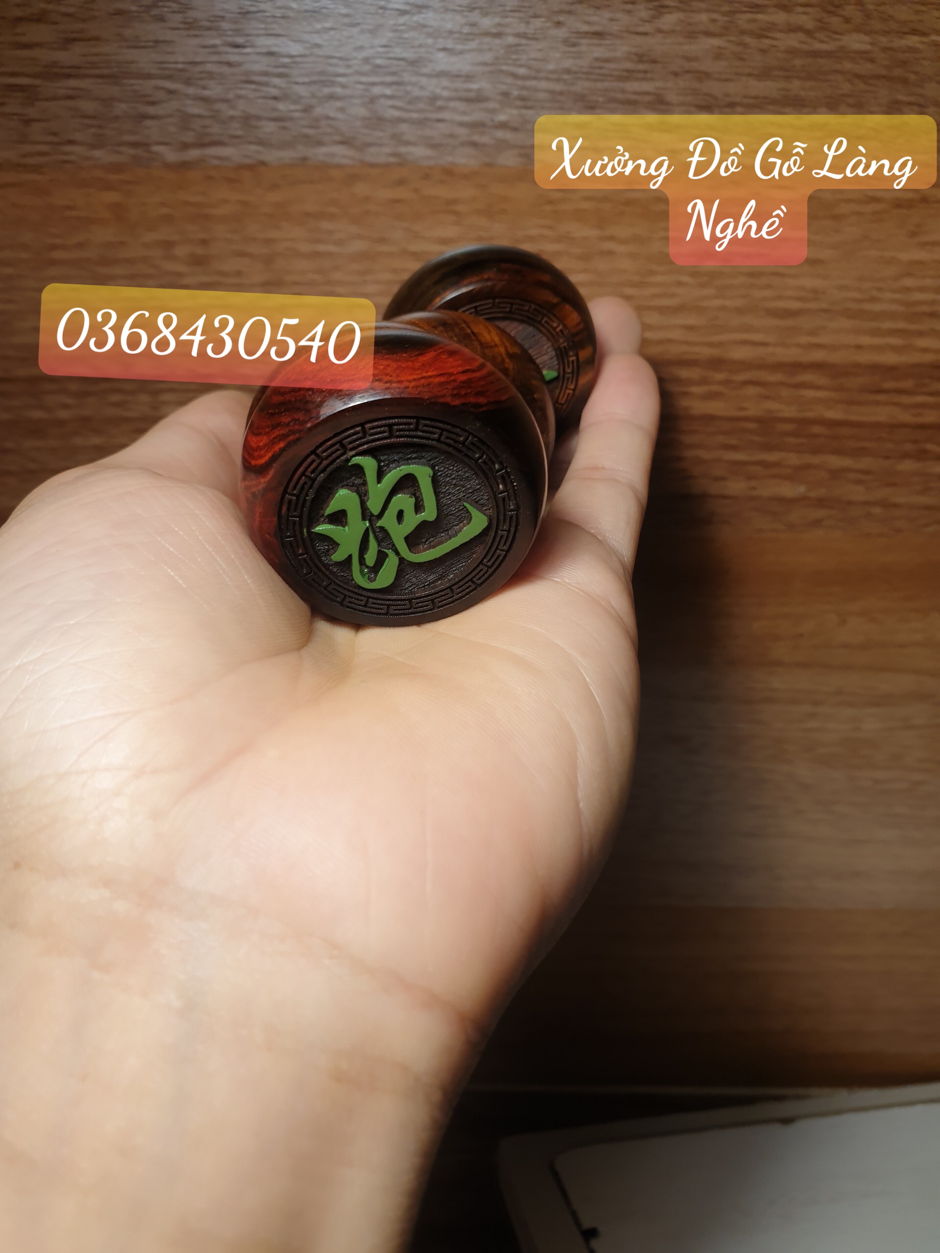 [ XẢ LỖ ] Quân Cờ Tướng Gỗ Trắc [ Gỗ Trắc 100%_Hàng loại 1]