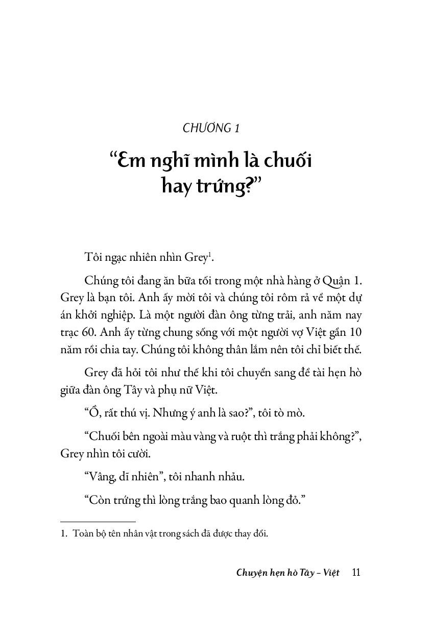 Fahasa - Chuyện Hẹn Hò Tây - Việt