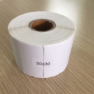 cuộn Giấy, tem, decal in mã vạch size 50x30 đơn chiếc