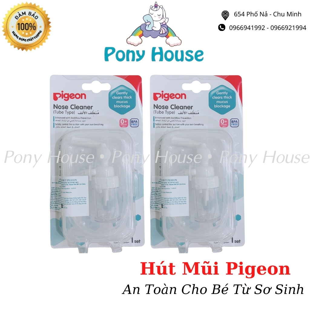 Hút mũi pigeon an toàn cho bé từ sơ sinh