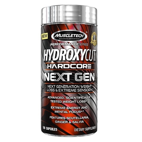 Đốt mỡ- Muscletech Hydroxycut Hardcore Next Gen 100v
