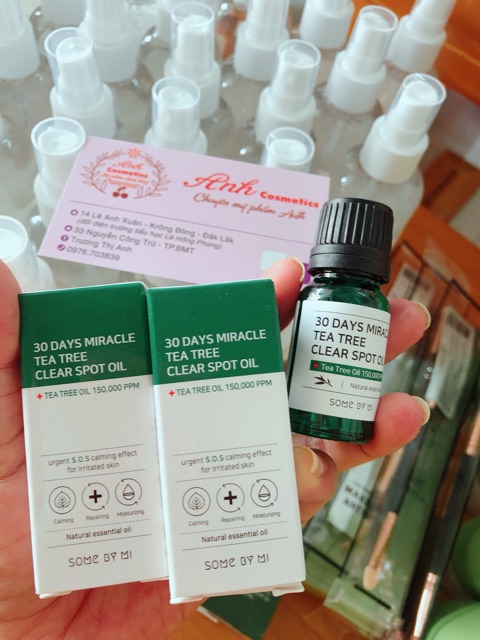 [HCM]Chấm mụn tea tree some by mi 30 day miracle