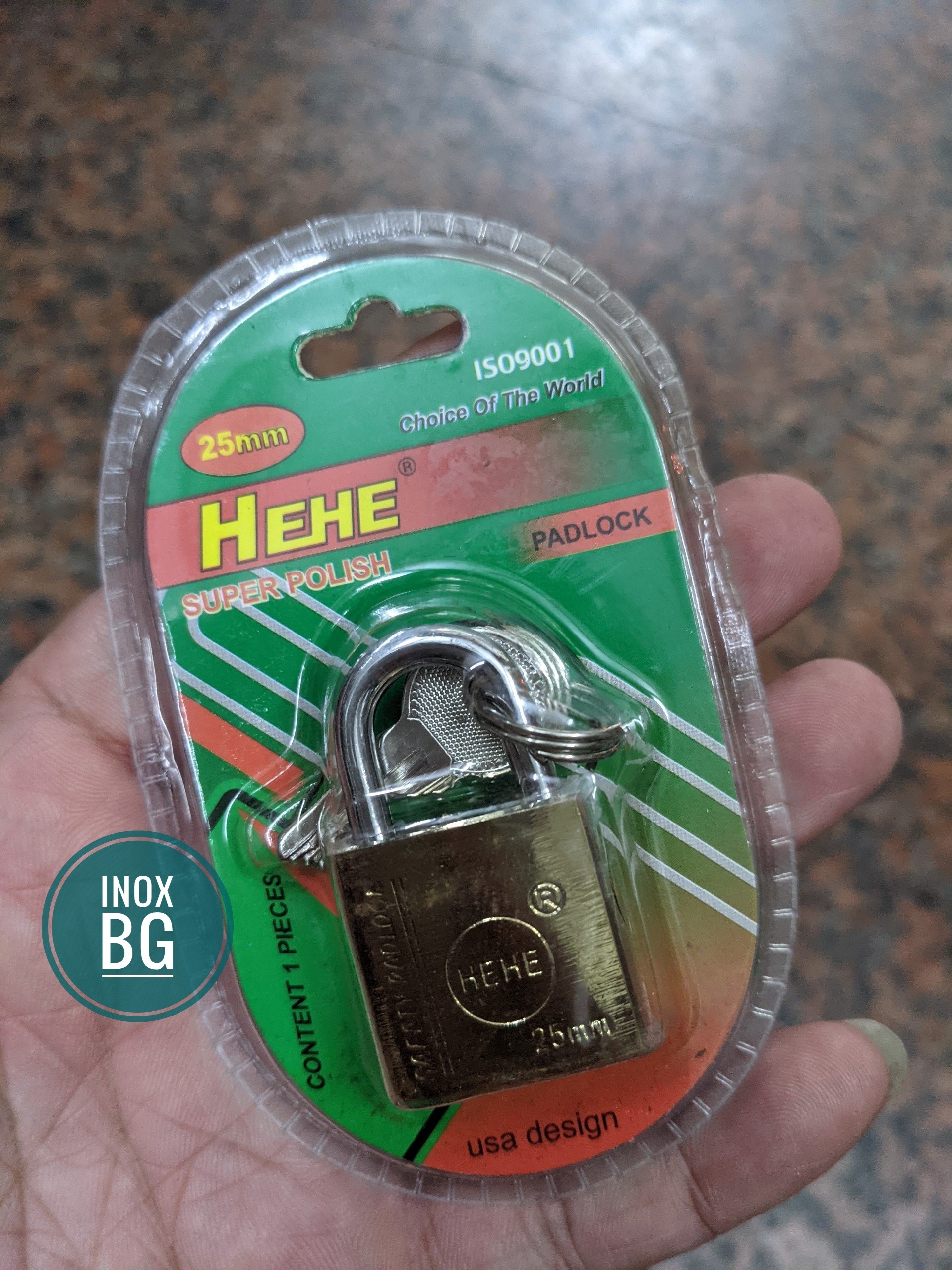 Khoá Mini Vali, khóa vali dùng chìa, khóa tủ...