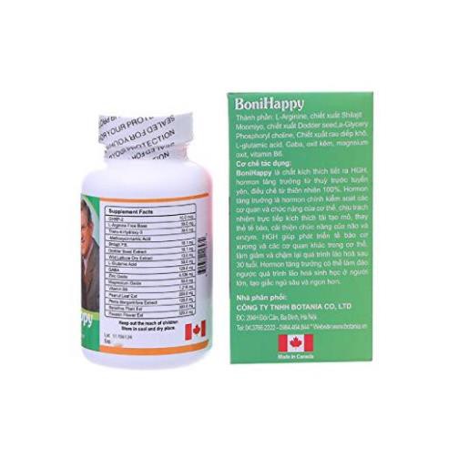 [CHÍNH HÃNG TÍCH ĐIỂM MUA 6 TẶNG 1 ] BoniHappy 60 viên