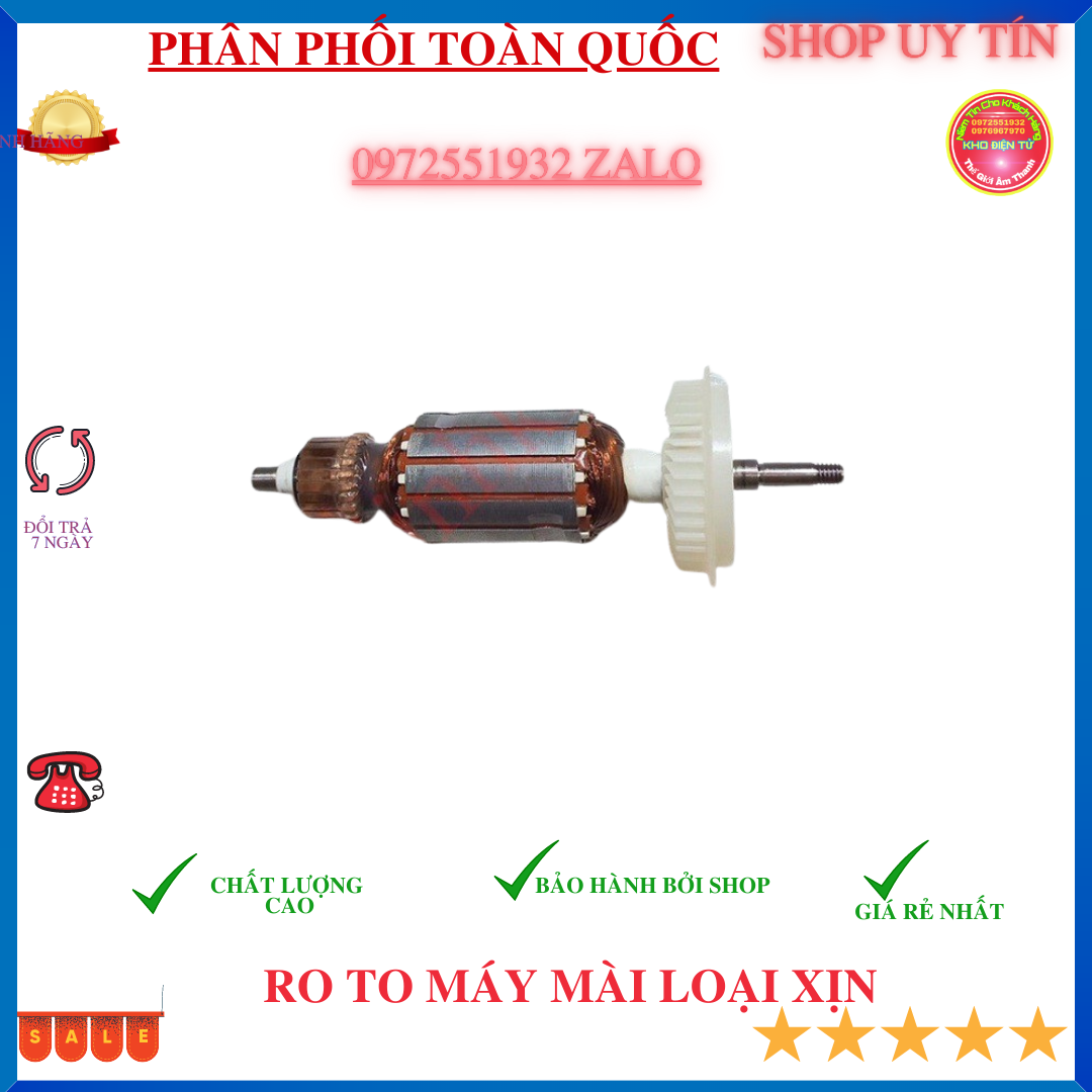 Roto máy màI BOSS DC 6-10 HÀNG XỊN