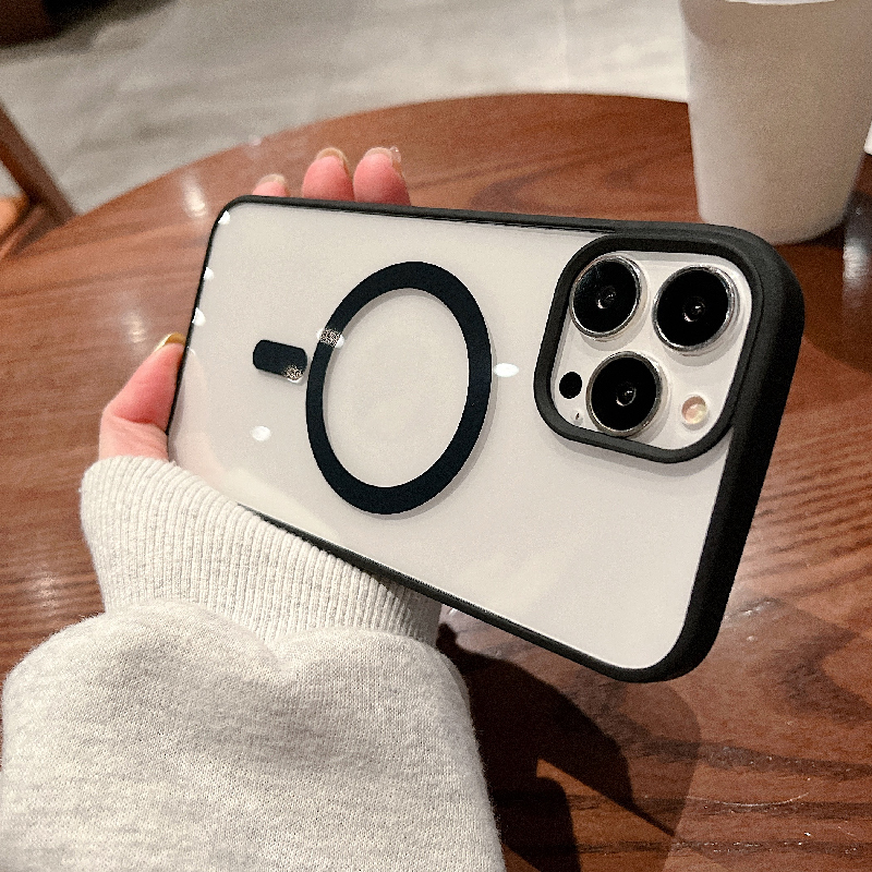 [ỐP LƯNG MAGSAFE VIỀN MÀU] iPhone 14/ 14 Plus/ 14 Pro/ 14 Pro Max hiệu Likgus