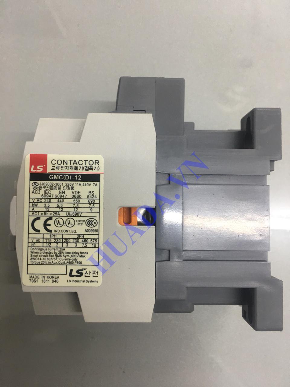Khởi động từ GMC 18A 220V