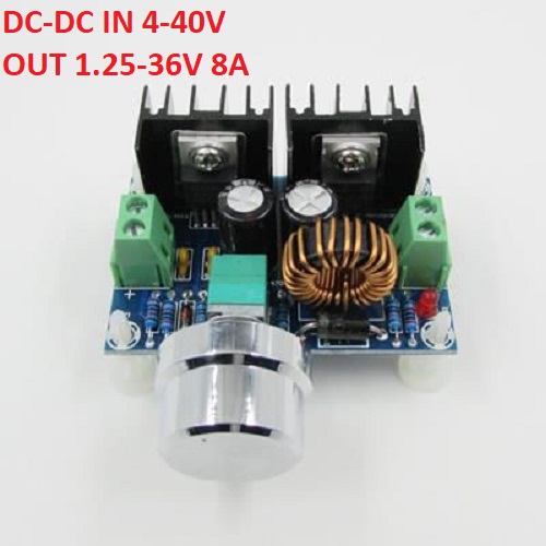 Mạch hạ áp DC-DC IN 4-40V OUT 1.25-36V 8A