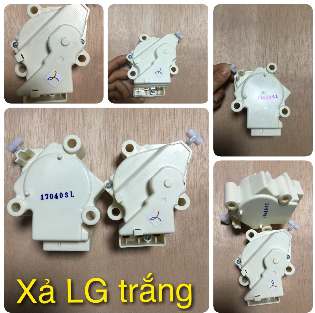 Xả Máy Giặt LG Trắng