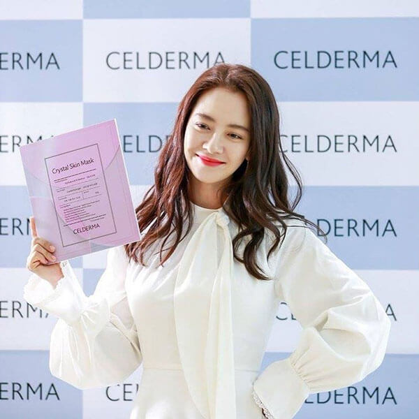 Mặt nạ thạch sinh học Celderma Ninetalks Hydrogel Mask