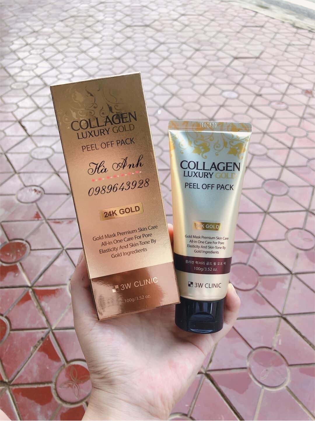 ♦️Mặt nạ vàng tinh chất Collagen & Luxury Gold