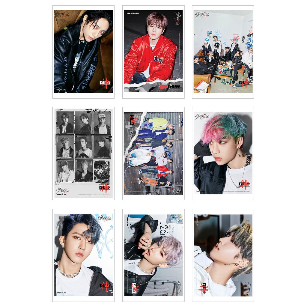 Lomo Card Ảnh STRAY KIDS - GO ( 36 ảnh)