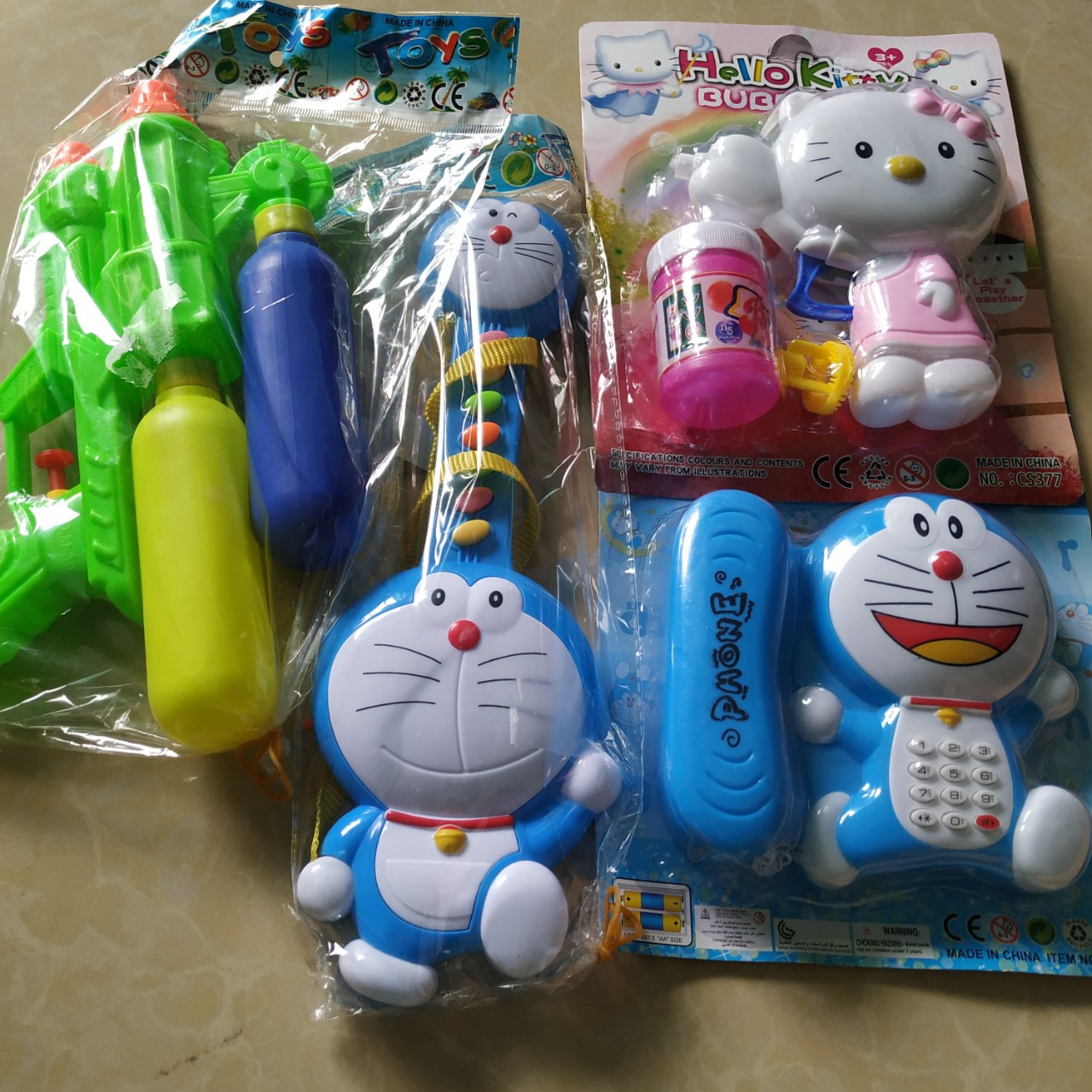 Combo 4 món đồ chơi 100K, 2 món 100K