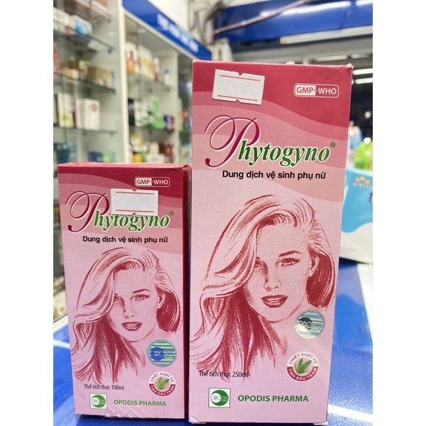 Dung dịch vệ sinh phụ nữ Phytogyno hồng 100ml -250ml