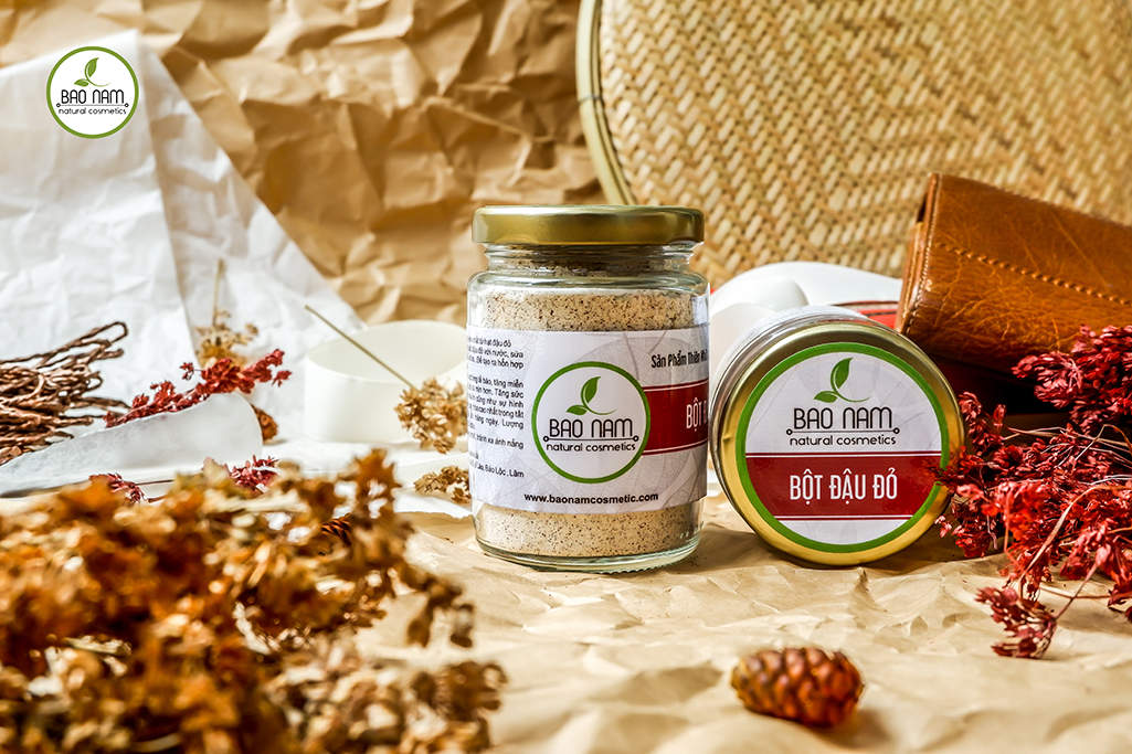 [HCM]Bột Đậu Đỏ Rửa Mặt 100g