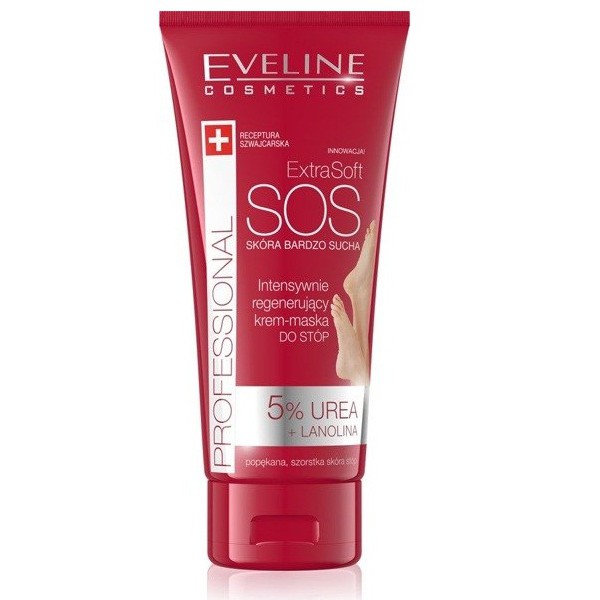 Kem Dưỡng Tái Tạo Da Tay Eveline Extra Soft Sos 125Ml