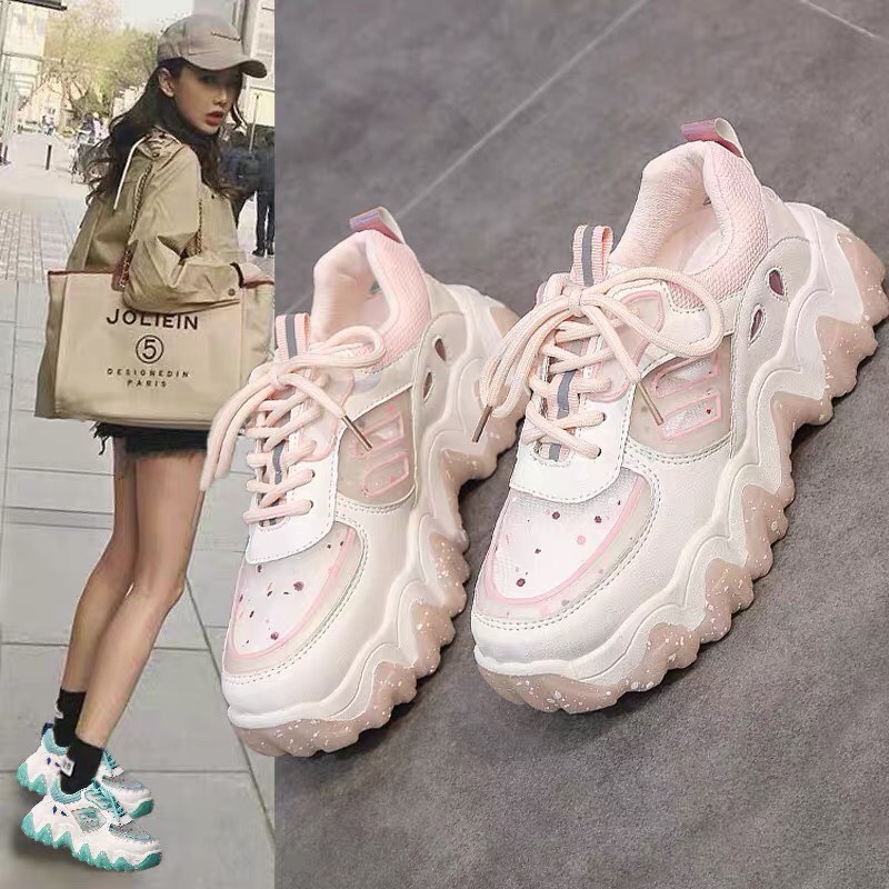 (3 màu)Giầy Thể Thao Nữ Sneaker Chiều Tím UZZANG  Hàn Quốc (shophanhan)