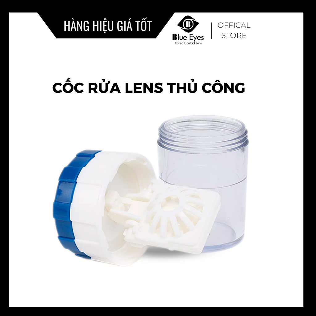 Cốc rửa lens - máy rửa lens thủ công