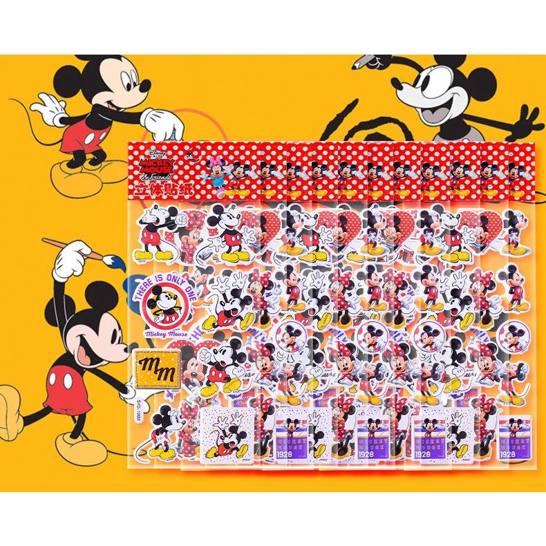 Miếng dán 3D Sticker(ngẫu nhiên)