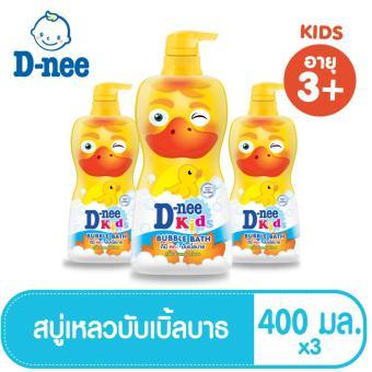 Sữa tắm tạo bọt D-nee kids chai 400 ml