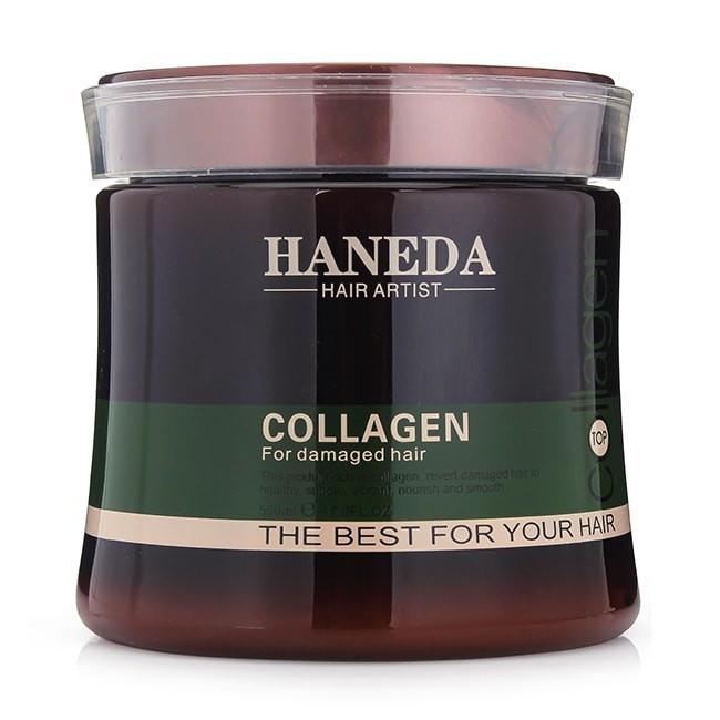 [HCM]Hấp dầu phục hồi tóc Haneda Collagen 500ml