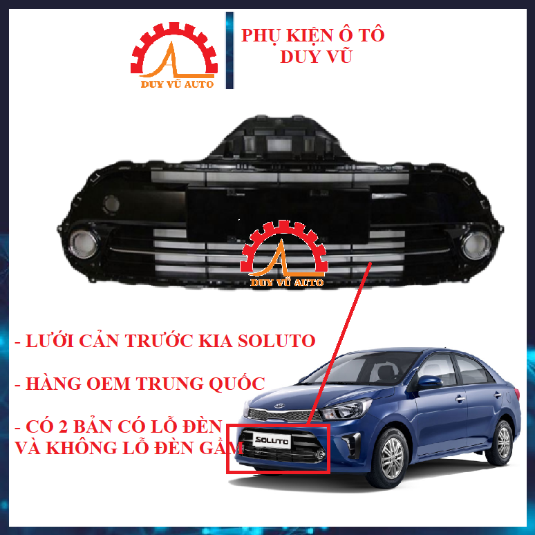 LƯỚI GIÓ CẢN TRƯỚC KIA SOLUTO