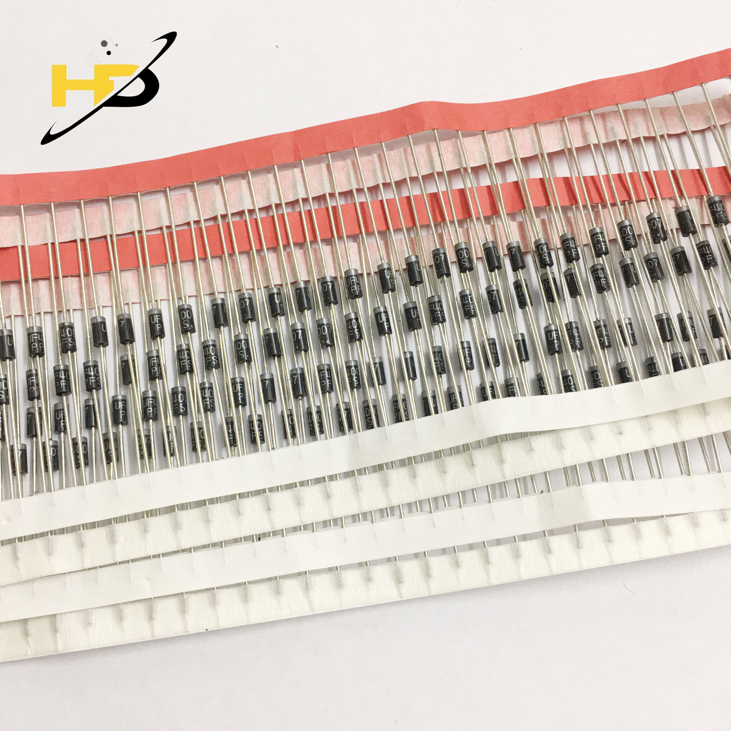 Dây 50 Con Đi Ốt Xung UF4007, 4007, Diode 1A 1000V Mới