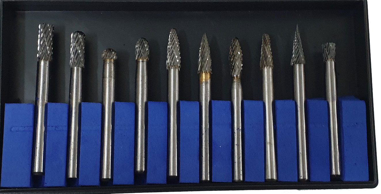 Mũi mài hợp kim (cùi thơm) cốt 6mm đủ loại (mài inox/sắt/thép/nhôm/nhựa/gỗ)