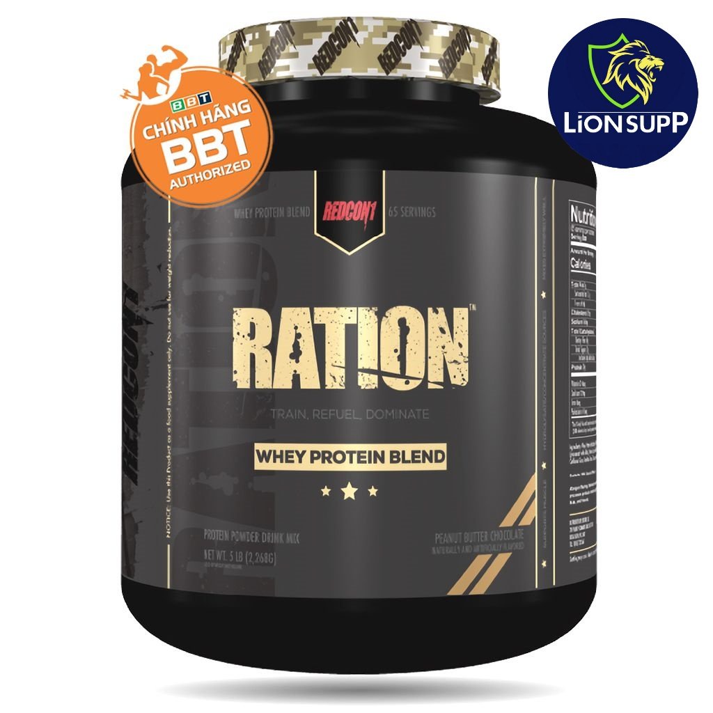 Redcon1 Ration – Hydrolyzed Whey Protein Trợ Giá Cực Tốt 5LBS (2,1kg)