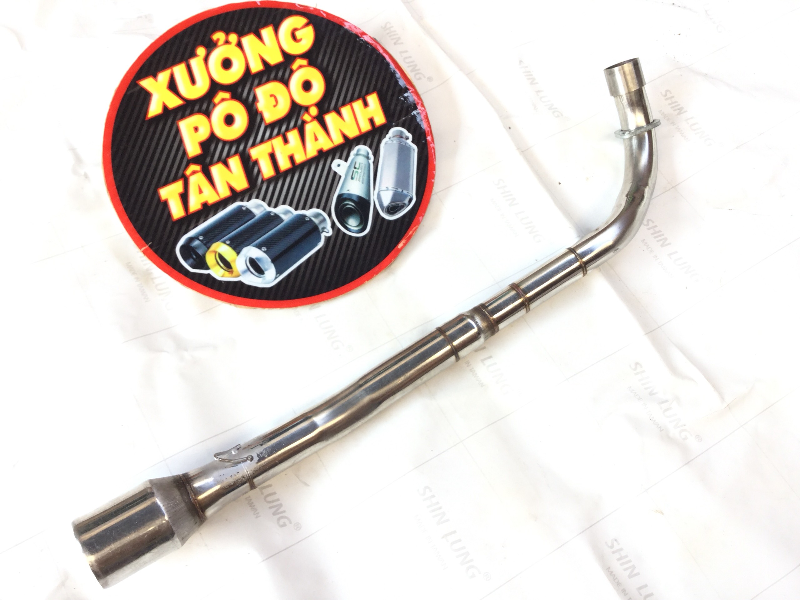 Cổ pô gắn lon pô độ cho xe wave 50 - 100, cup, dream, 67, exciter 50cc,...,Sản Phẩm Chất Lượng, Gian Hàng Uy Tín, Giá Cả Cực Tốt, Mua Ngay.