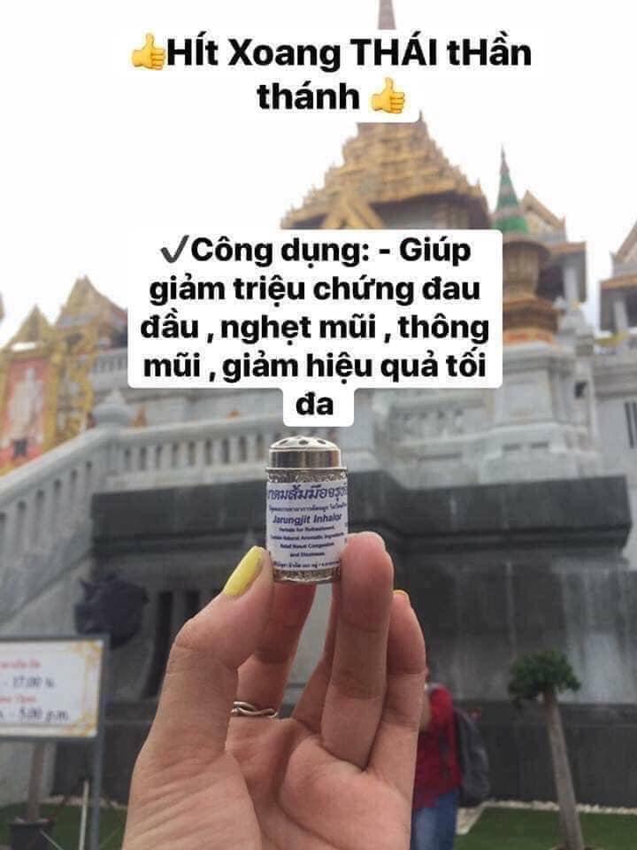 [hàng chính hãng] Dầu Hít Mũi Jarungjit Thái Lan