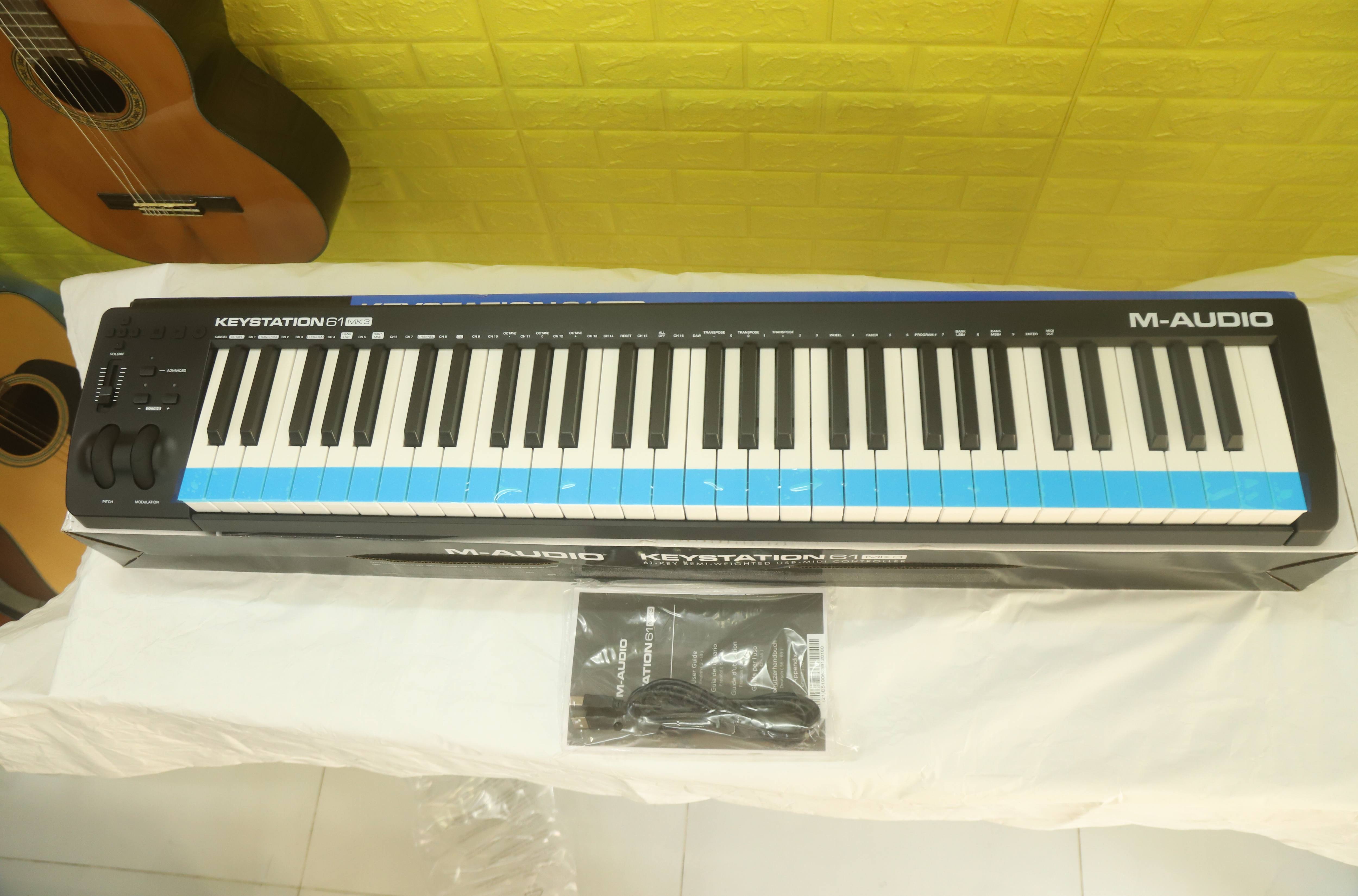 Đàn midi controller M-audio KEYSTATION 61 II