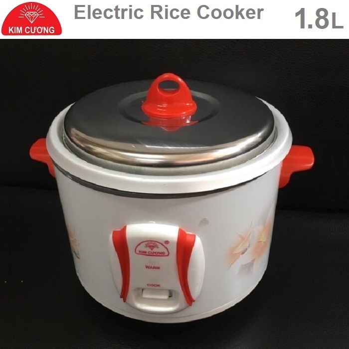 Nồi cơm điện Kim Cương 1.8 lít nắp rời
