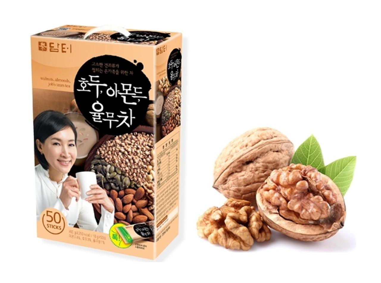 Date 02/28  Bột ngũ cốc dinh dưỡng DAMTUH Hàn Quốc hộp 50 gói 900g