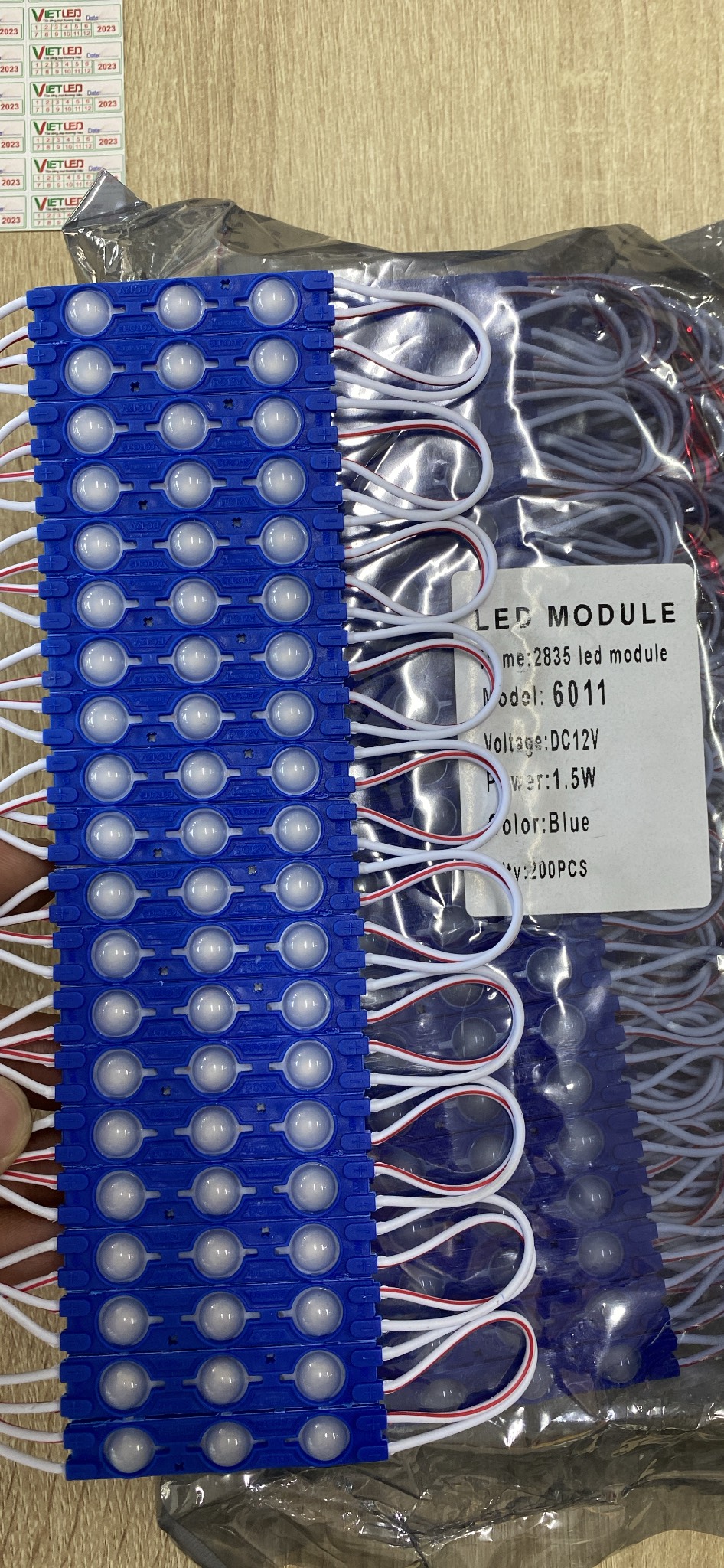 LED hắt 3 bóng 6011 ( 1 vĩ 20 thanh 3 bóng)